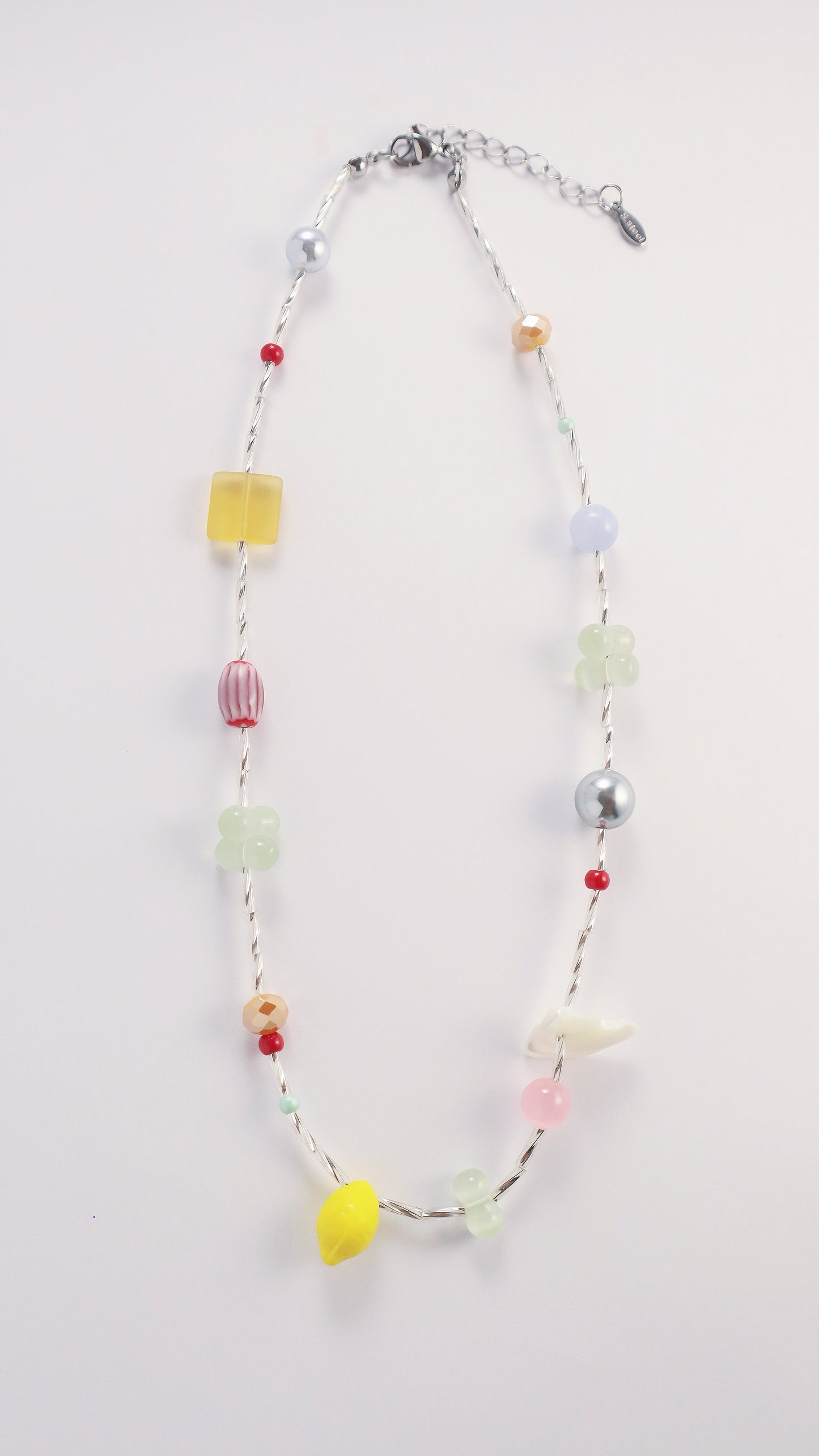 "Artisan Lemon Blossom Cluster Chain"