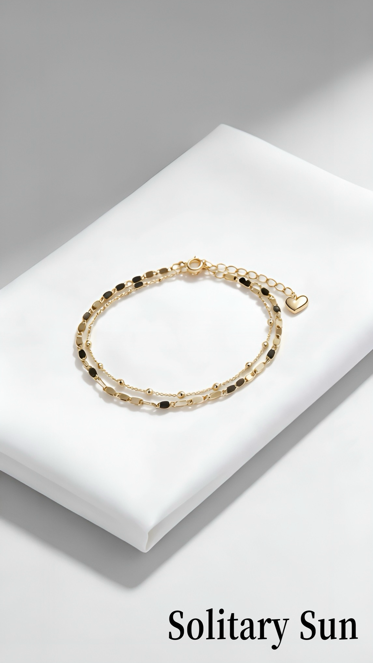 Romance on Wrist in Gold & Black